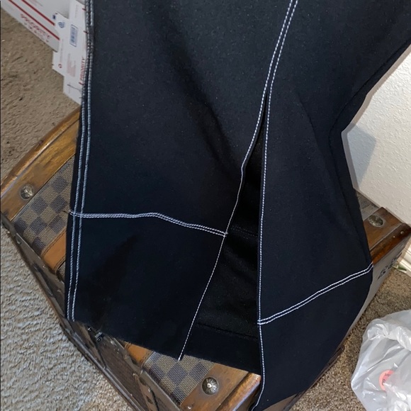 INC Plus Size Slit-Front Pants - Picture 5 of 7